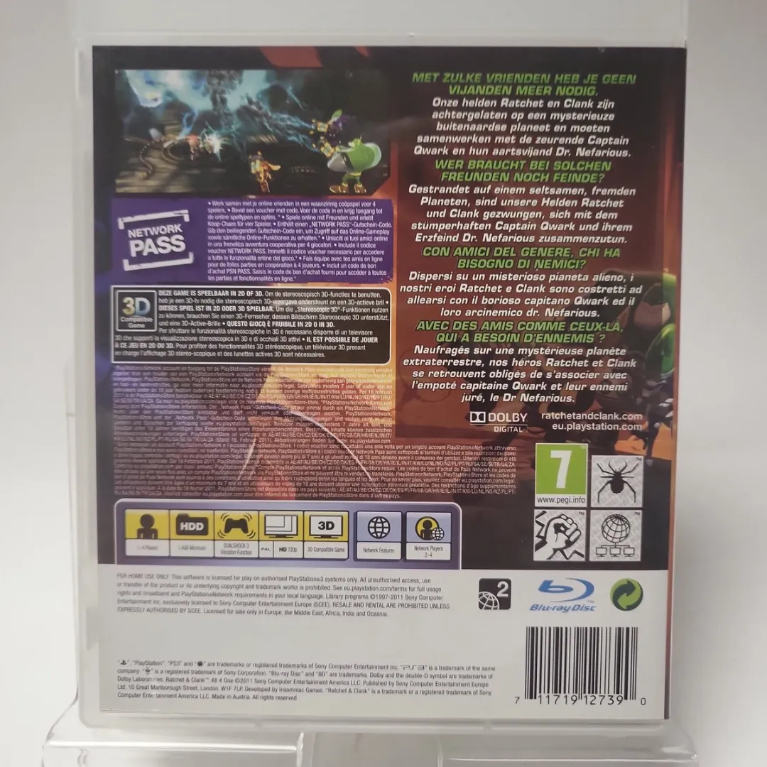 Sony PlayStation Ratchet & Clank All 4 One
