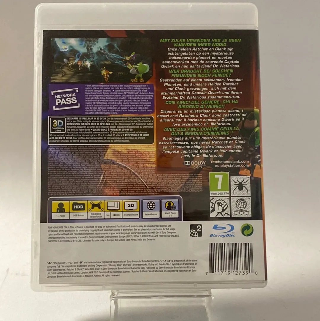 Sony PlayStation Ratchet & Clank All 4 One