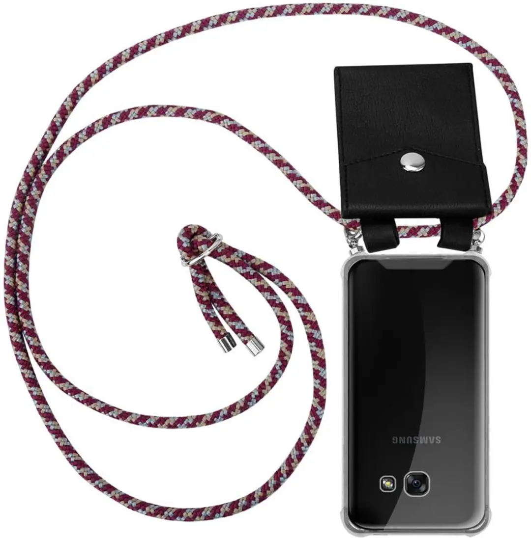 Cadorabo Hoesje geschikt voor Samsung Galaxy A5 2017 in ROOD GEEL WIT
