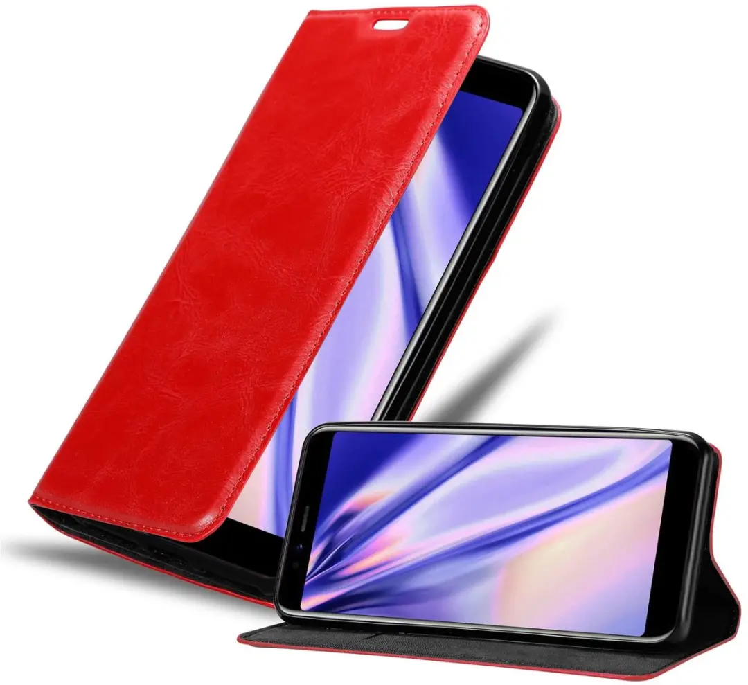 Cadorabo Hoesje geschikt voor Lenovo S5 in APPEL ROOD