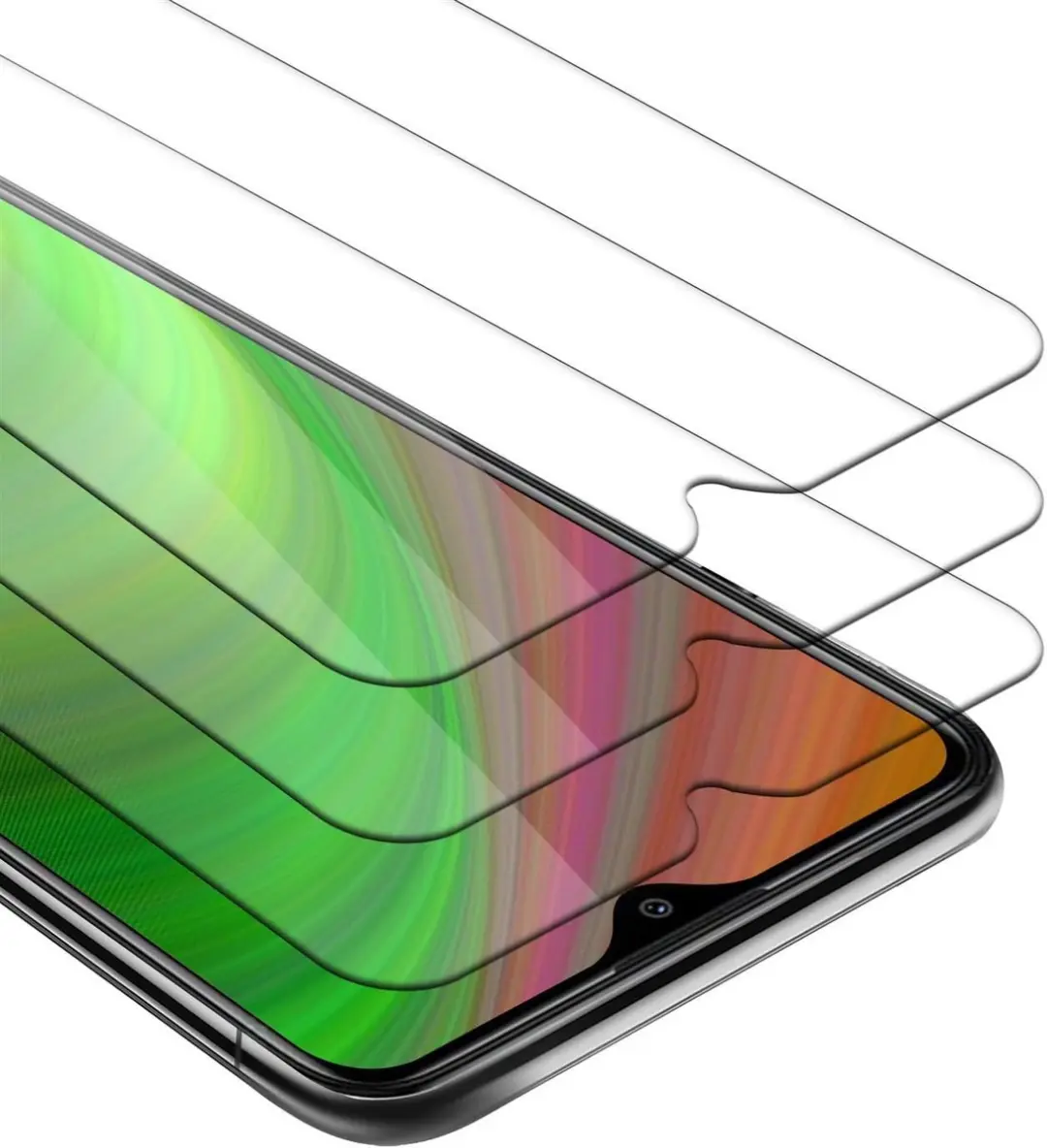 Cadorabo 3x Screenprotector geschikt voor Xiaomi RedMi 9