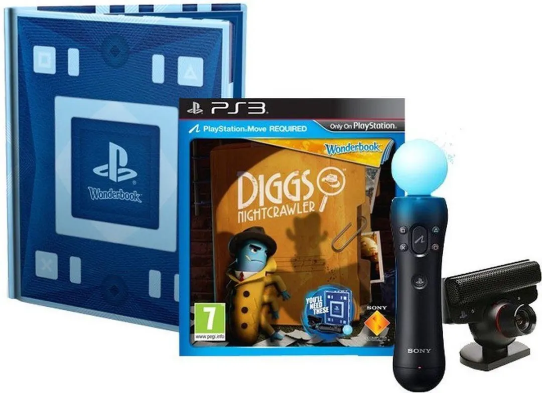 Sony PlayStation Diggs Nightcrawler Wonderbook Set