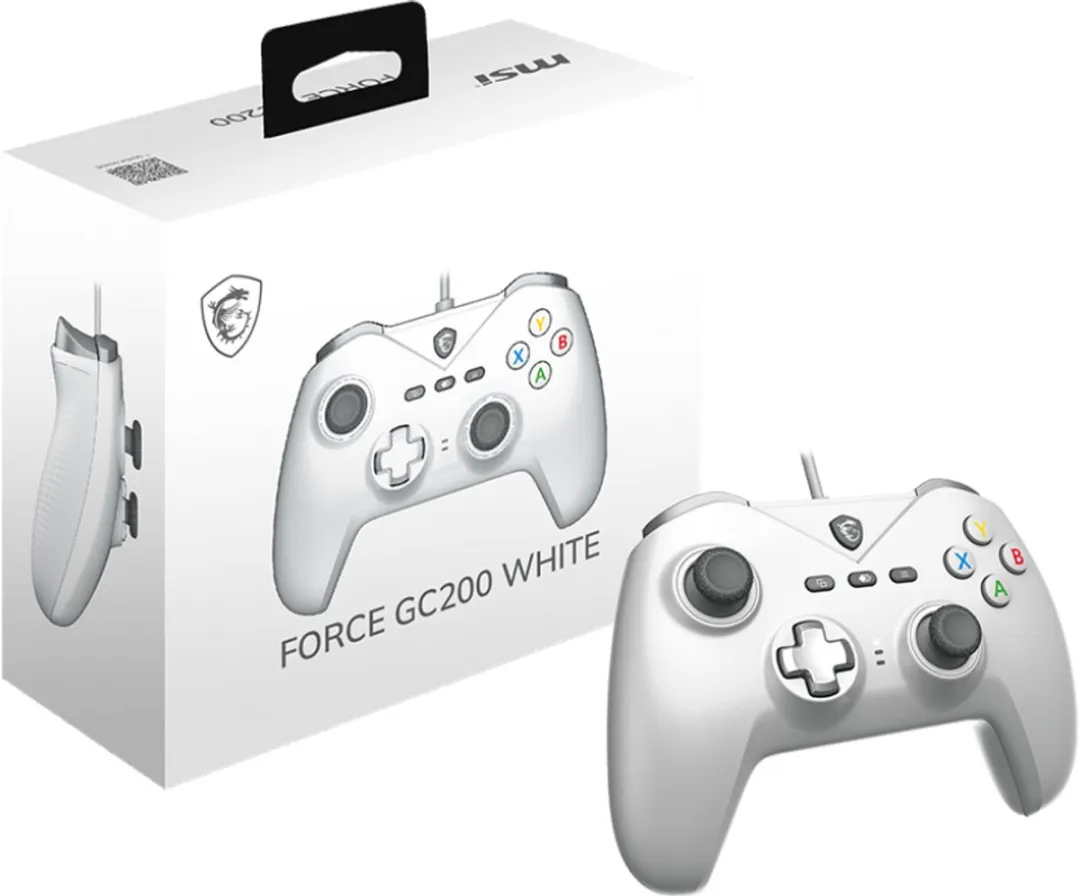 MSI FORCE GC200 WHITE Gamecontroller - Wit