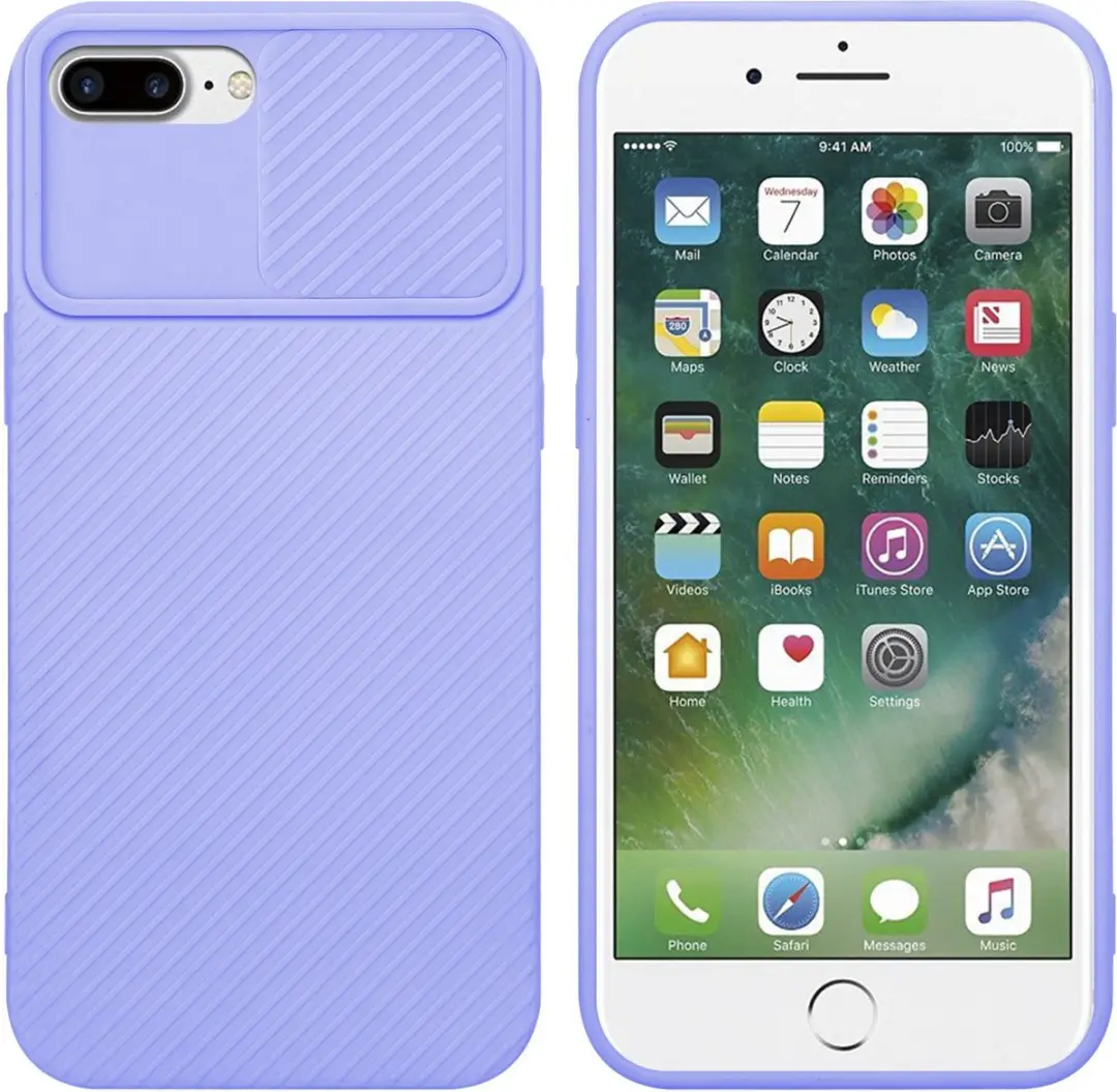 Cadorabo Hoesje geschikt voor Apple iPhone 7 PLUS / 7S PLUS / 8 PLUS in Bonbon P