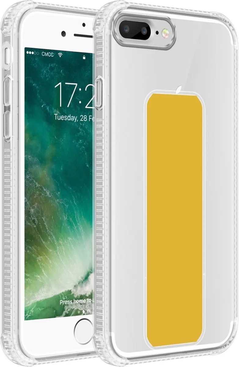 Cadorabo Hoesje geschikt voor Apple iPhone 7 PLUS / 7S PLUS / 8 PLUS in GEEL