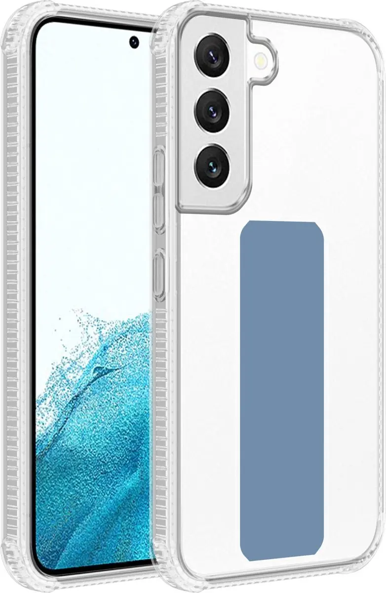 Cadorabo Hoesje geschikt voor Samsung Galaxy S22 PLUS in LICHTBLAUW