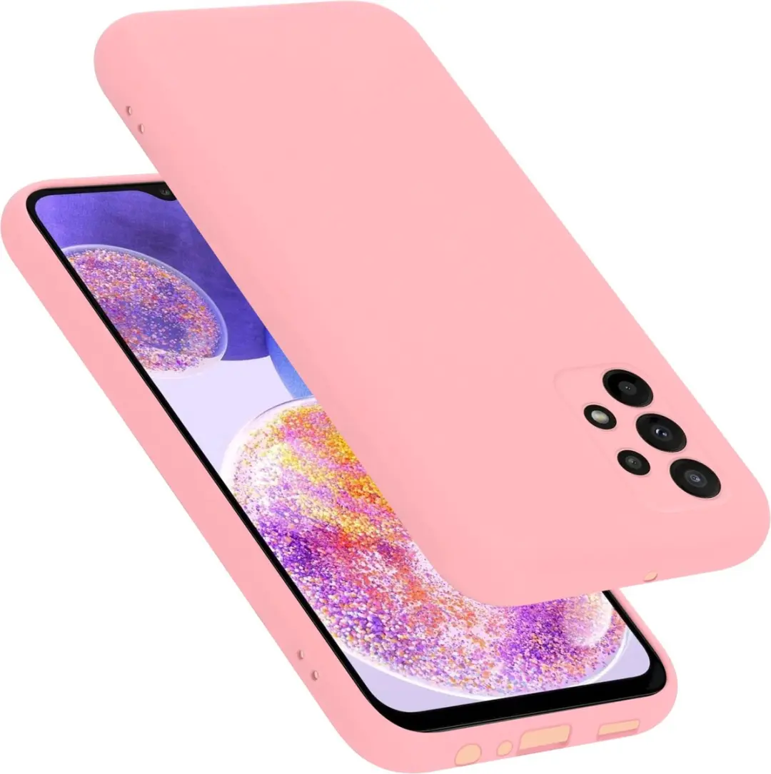 Cadorabo Hoesje geschikt voor Samsung Galaxy A23 4G / 5G in LIQUID ROZE