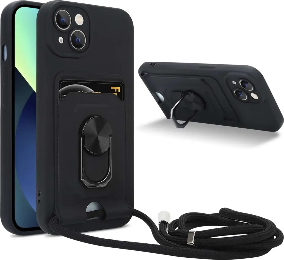 Cadorabo Telefoonketting Hoesje met standfunctie geschikt voor Apple iPhone 14 P
