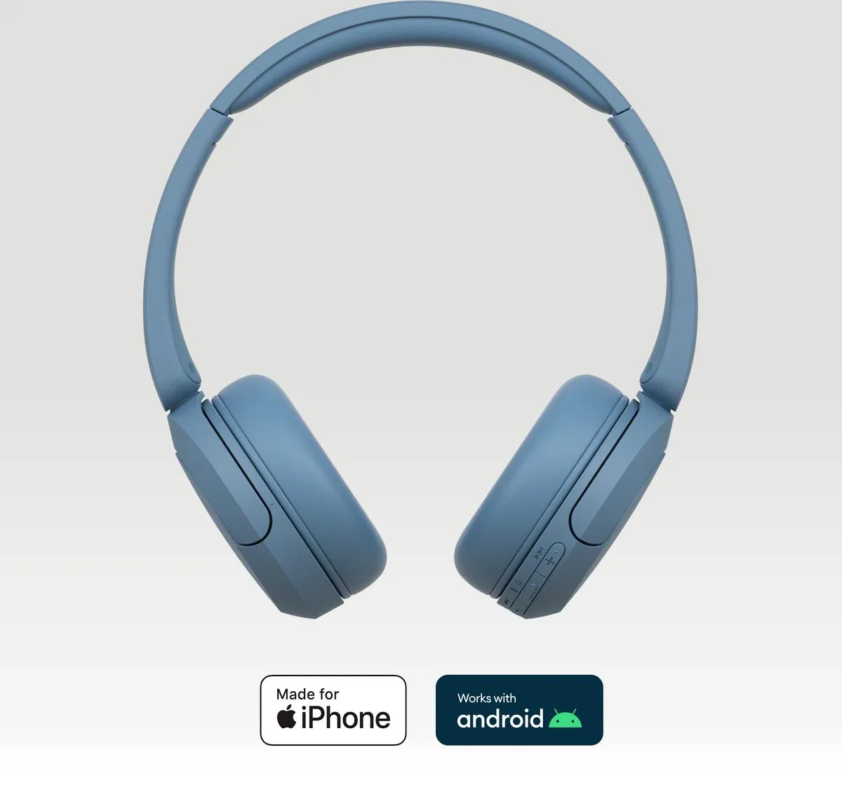 Sony WH-CH520 Draadloze On-Ear Koptelefoon - Blauw