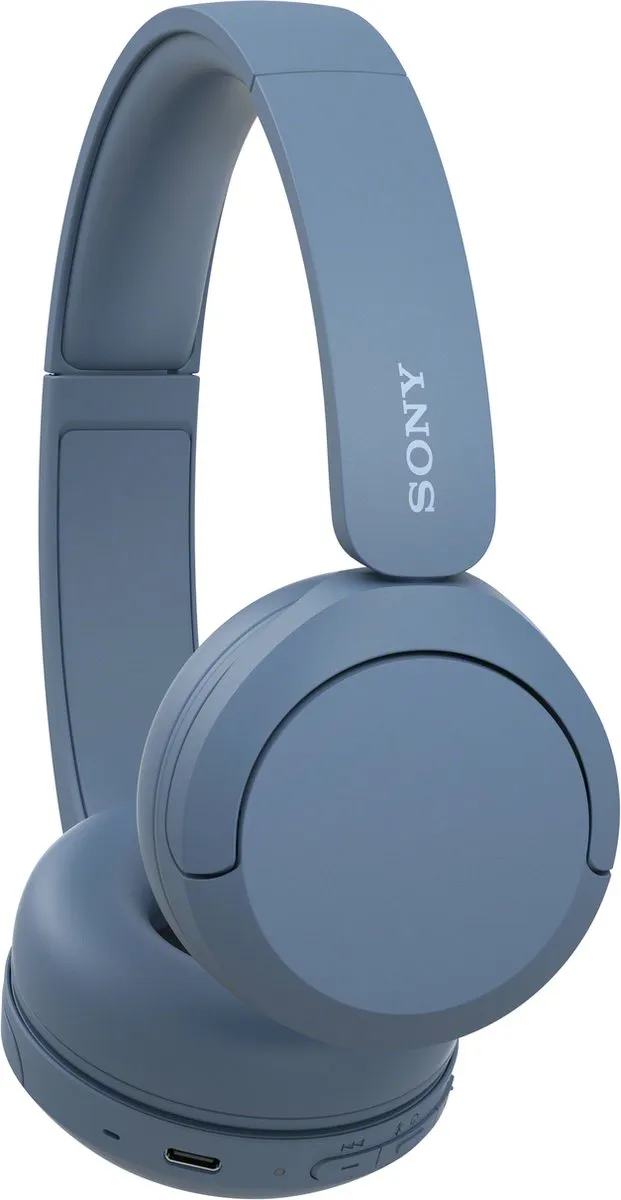 Sony WH-CH520 Draadloze On-Ear Koptelefoon - Blauw
