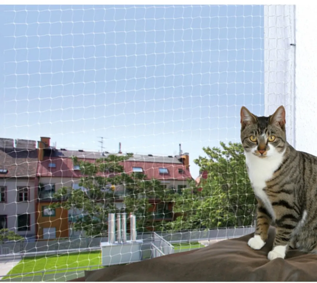 Trixie Kattenbeschermnet Transparant 8x3m