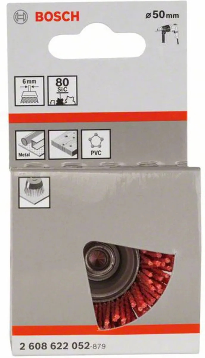 Bosch Professional Komstlborstel 6mm Nylon 1.1 - 50 Stuks