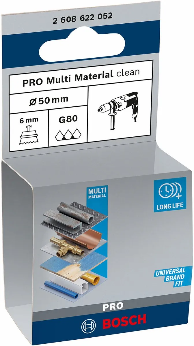 Bosch Professional Komstlborstel 6mm Nylon 1.1 - 50 Stuks