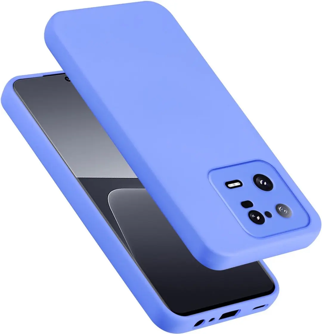 Cadorabo Hoesje geschikt voor Xiaomi 13 Pro 5G in LIQUID LICHT PAARS