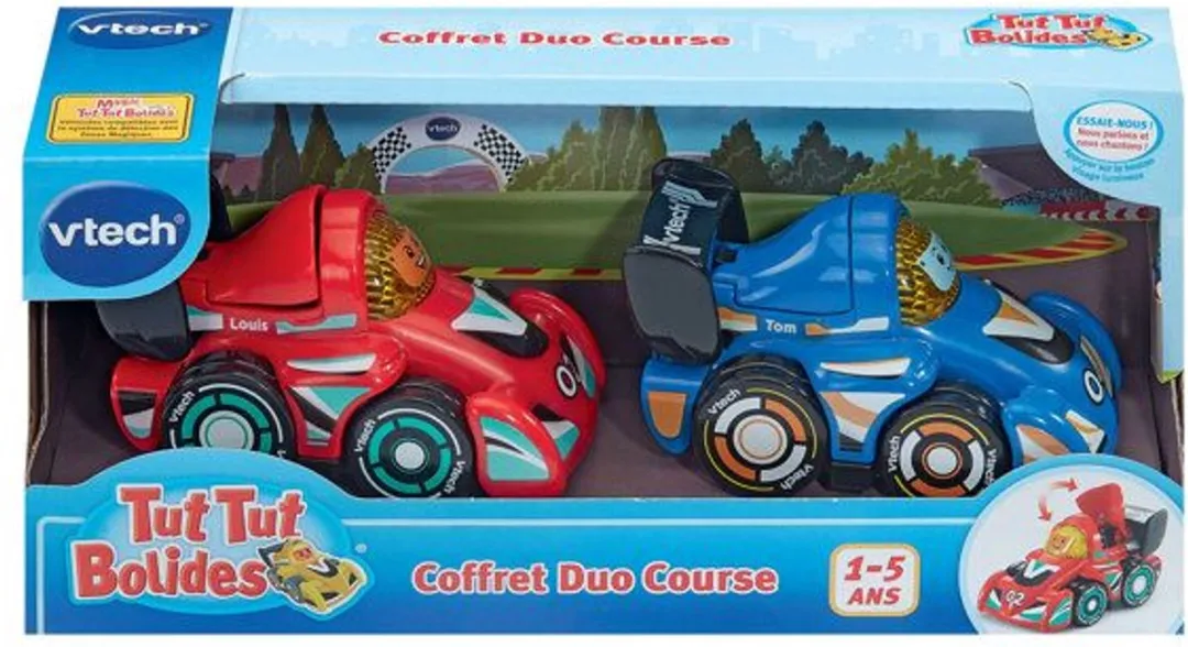 Vtech TUT TUT Bolidés Raceduo Set Louis + Tom