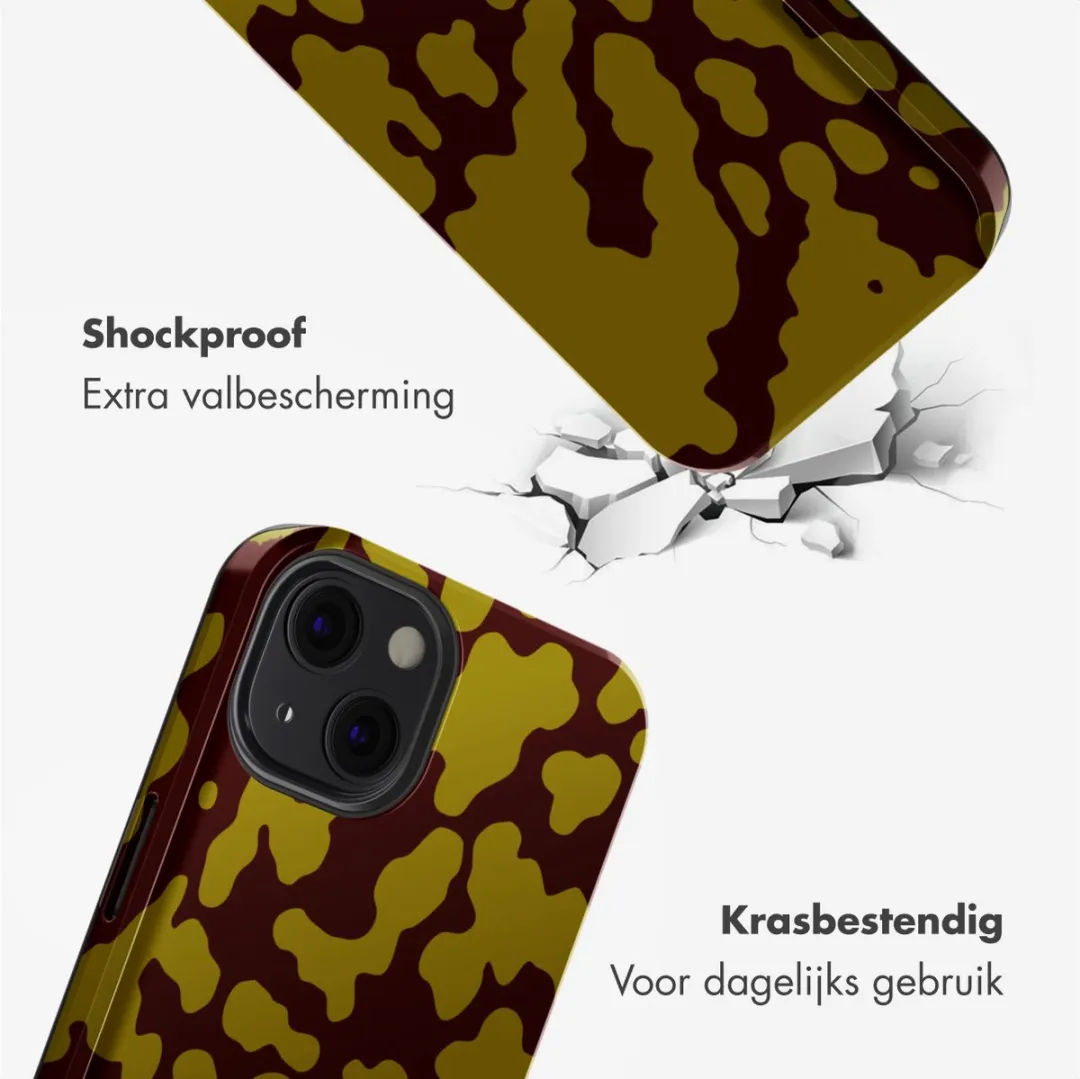 Selencia Hoesje iPhone 13 - MagSafe - Moo'd Olive Dust