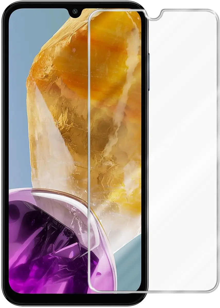 Cadorabo Screenprotector geschikt voor Samsung Galaxy M15