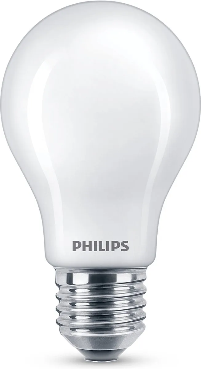 Philips LED Lamp Mat E27 7W Warmwit - 2 Stuks