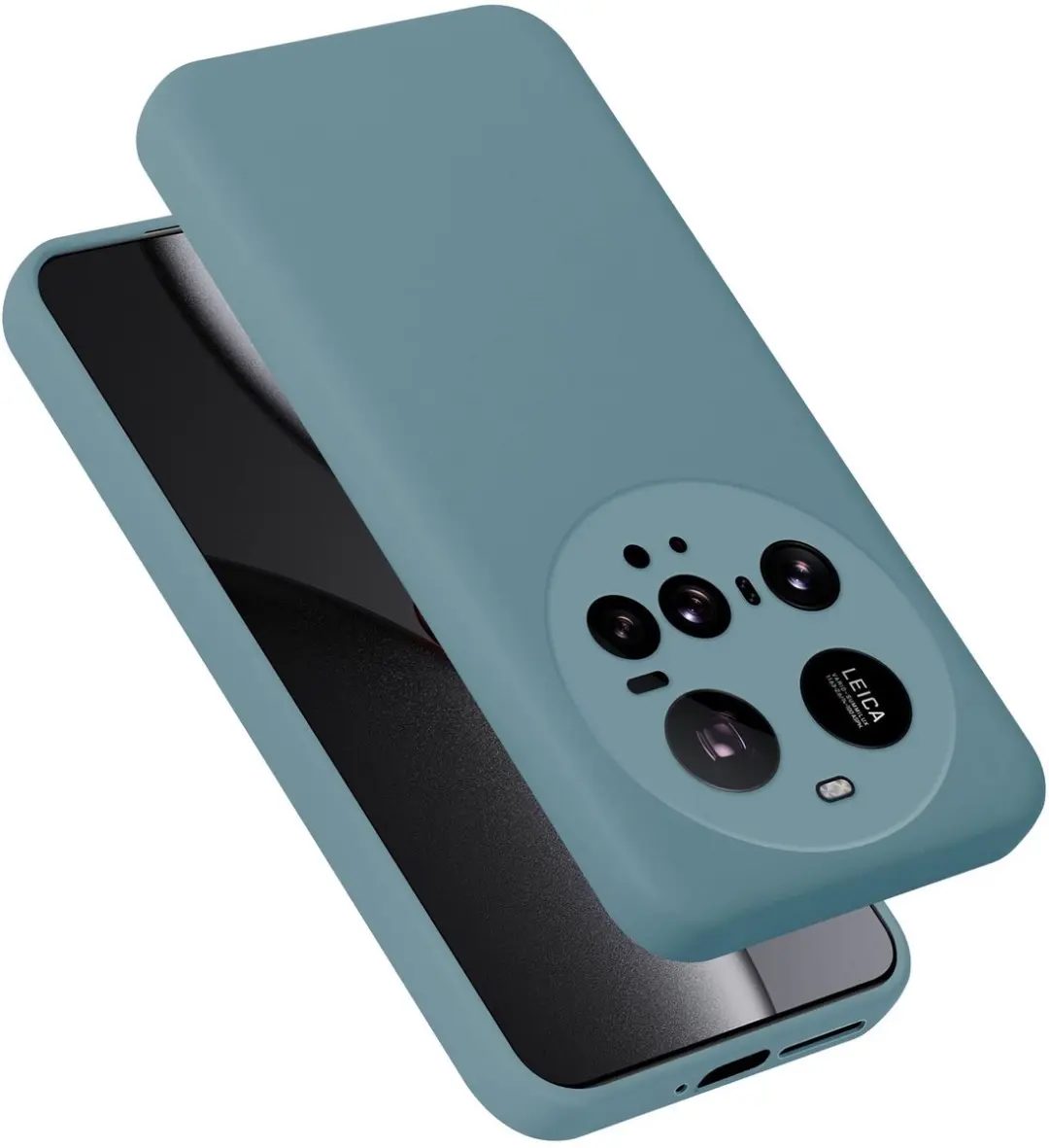 Cadorabo Hoesje geschikt voor Xiaomi 15 Ultra Case in Liquid Groen Beschermhoes