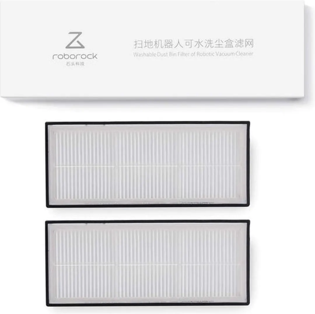 Roborock Origineel HEPA Filter - Wit - 2 Stuks