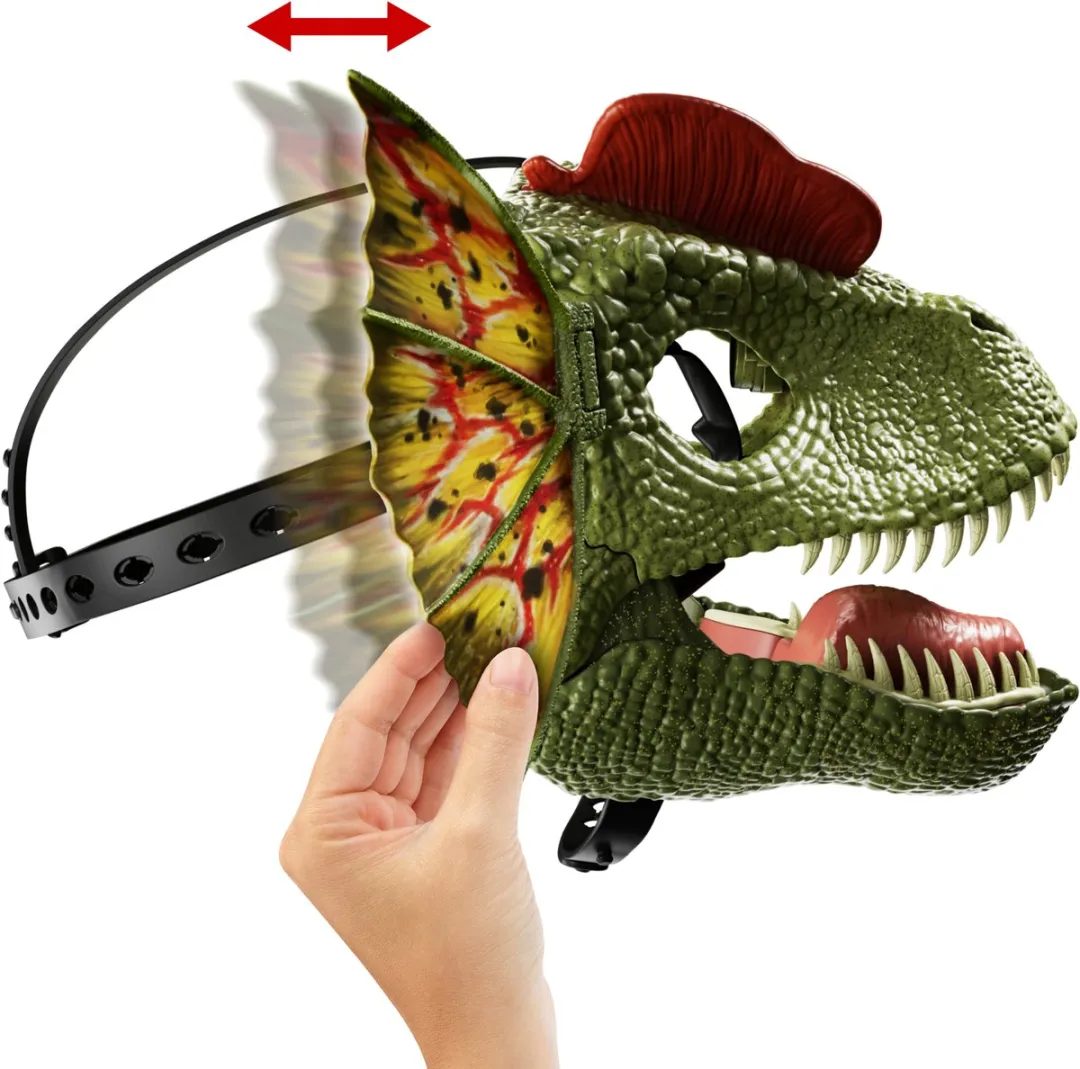 Jurassic World Dilophosaurus Masker - Multicolor - afbeelding 5 van 6