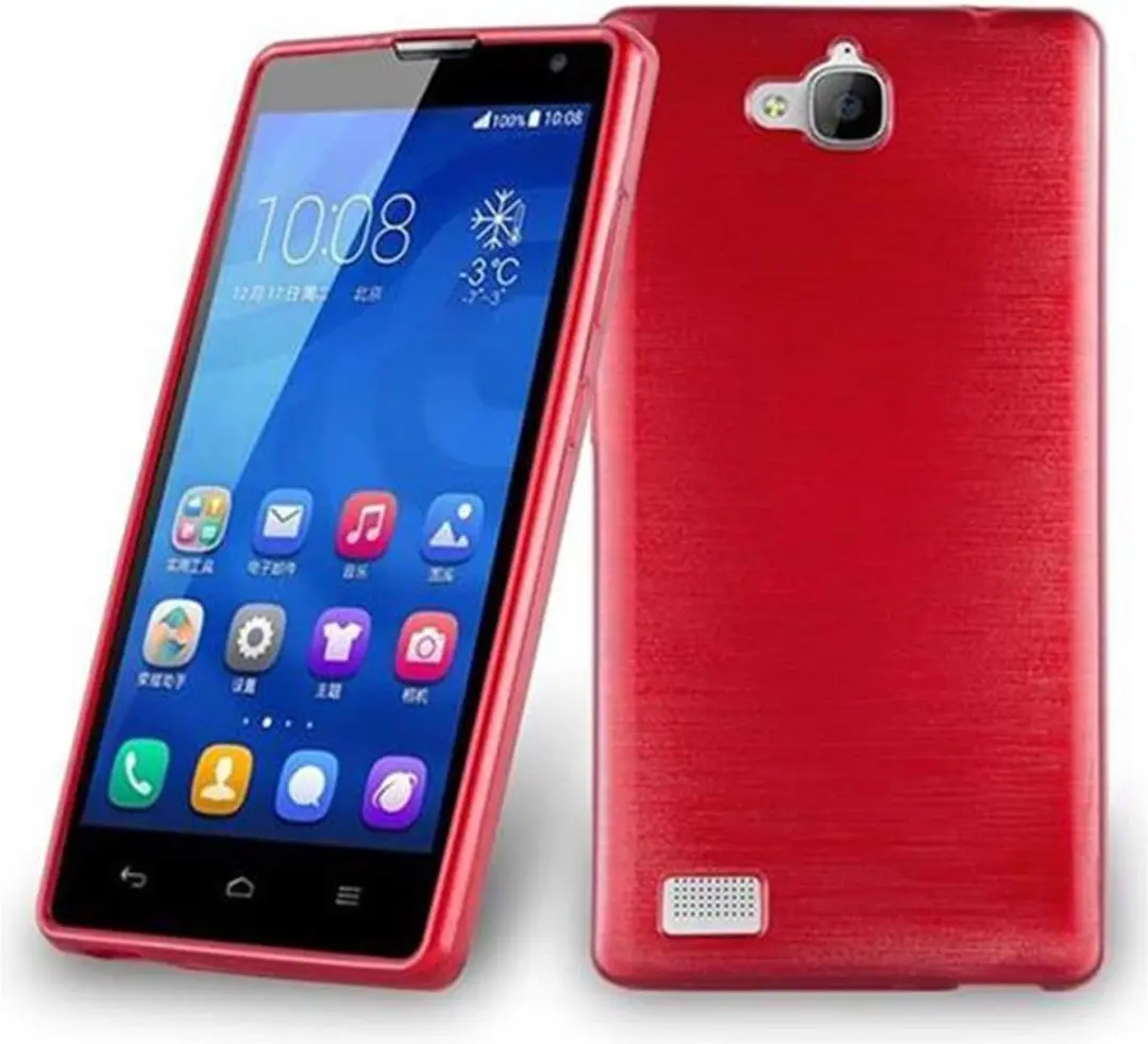 Cadorabo Hoesje geschikt voor Honor 3C in ROOD