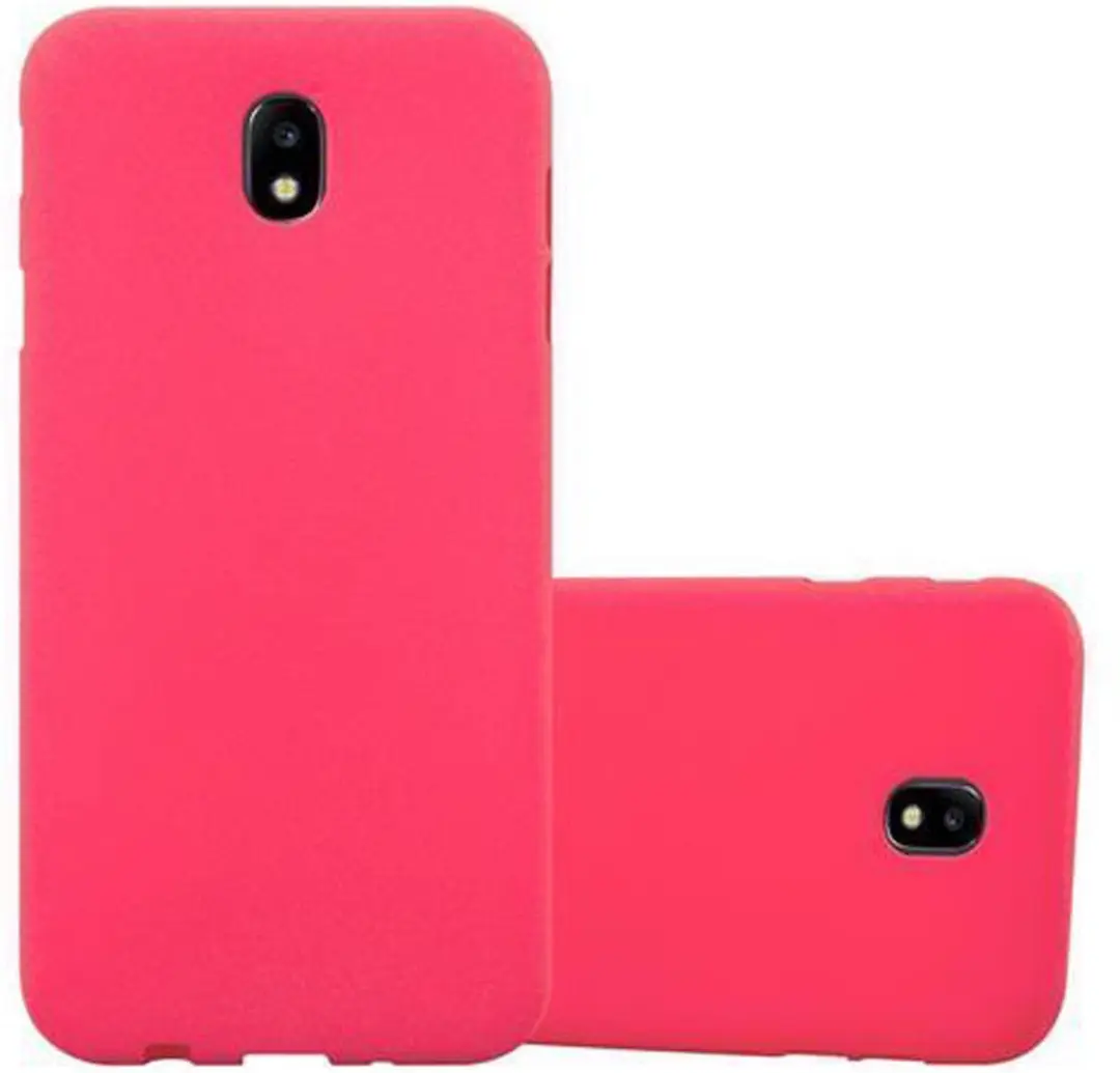 Cadorabo Hoesje geschikt voor Samsung Galaxy J5 2017 in FROST ROOD