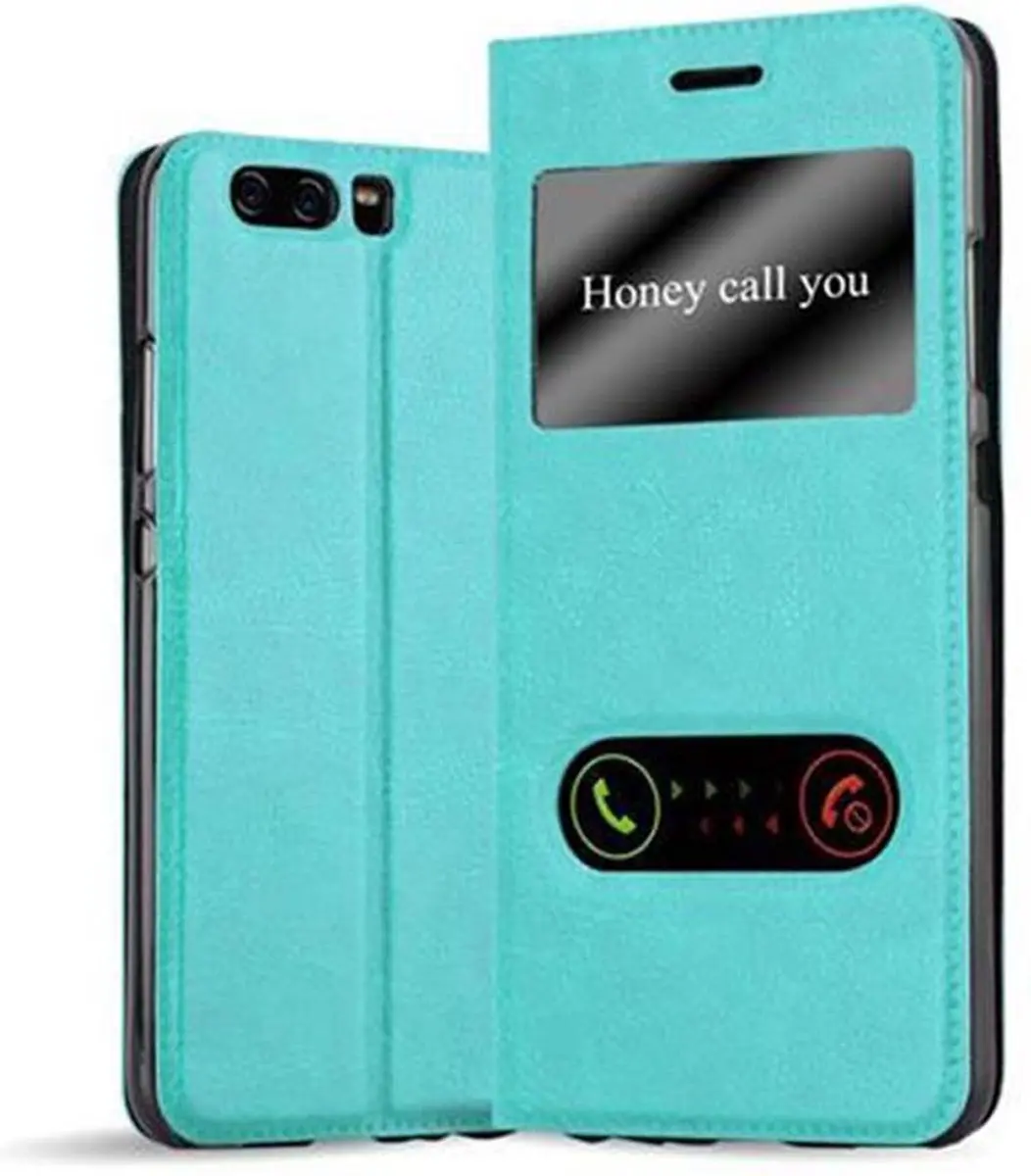 Cadorabo Hoesje geschikt voor Huawei P10 in MUNT TURKOOIS