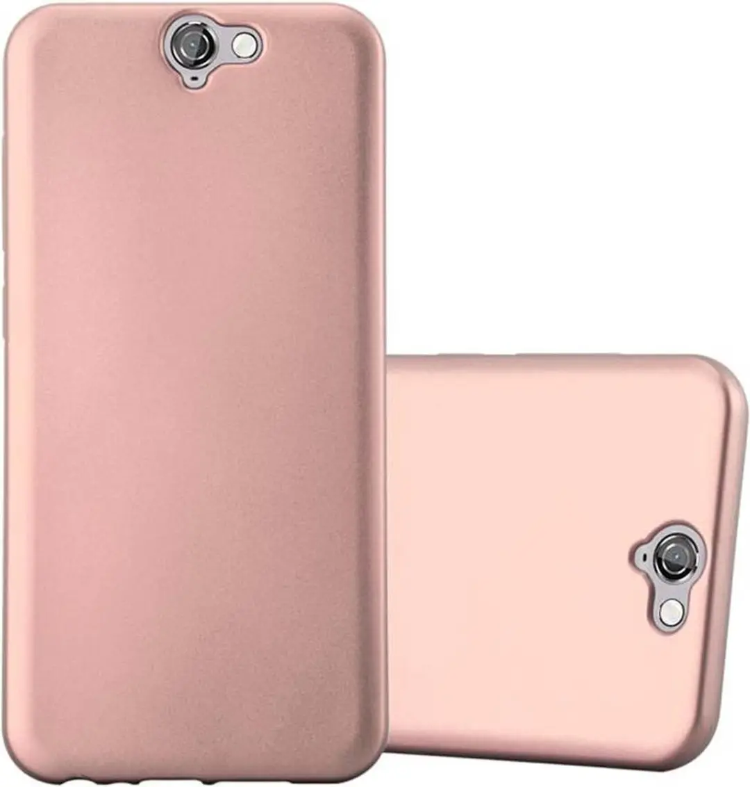Cadorabo Hoesje geschikt voor HTC ONE A9 in METALLIC ROSE GOUD