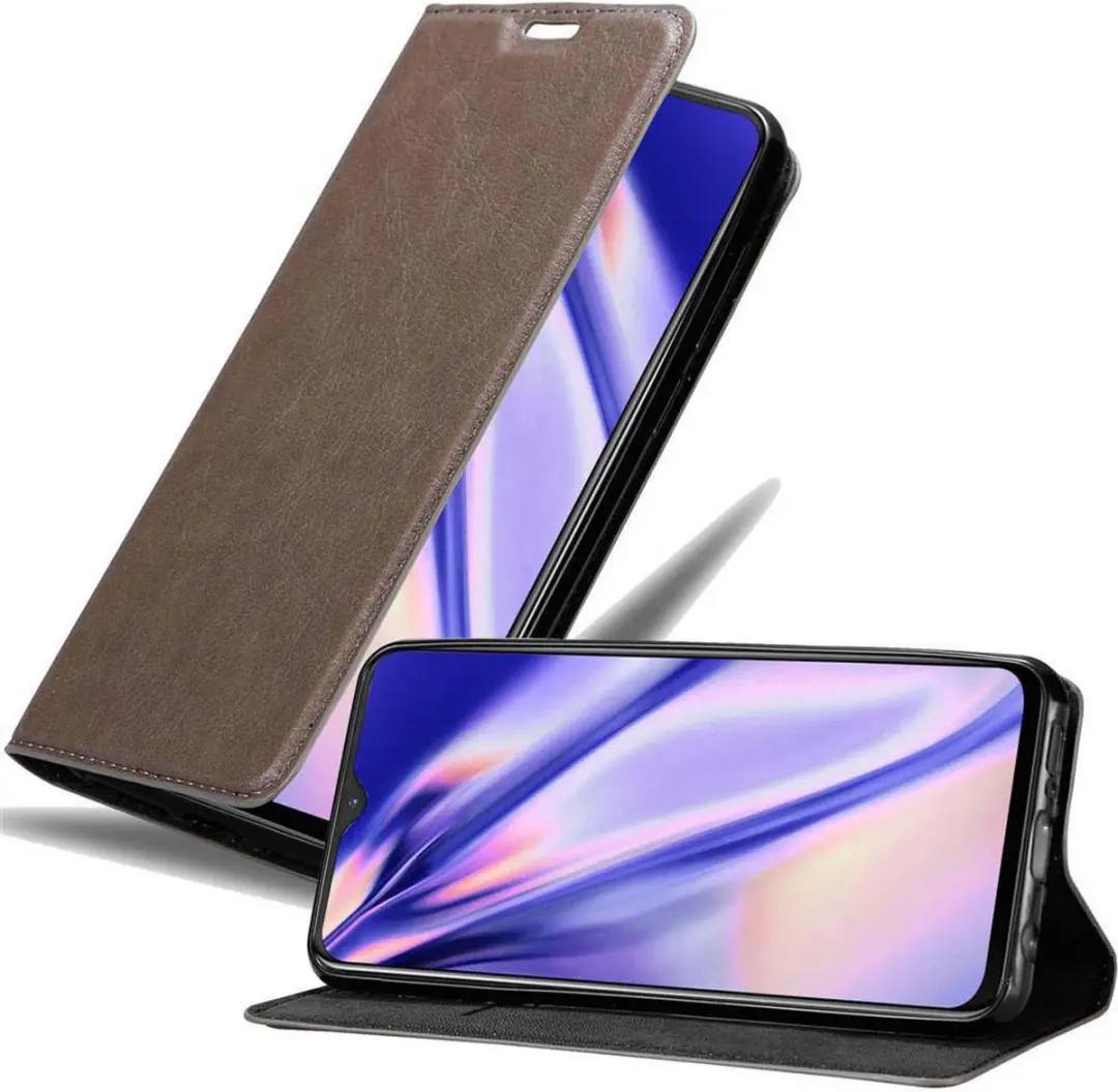 Cadorabo Hoesje geschikt voor OnePlus 7 in KOFFIE BRUIN