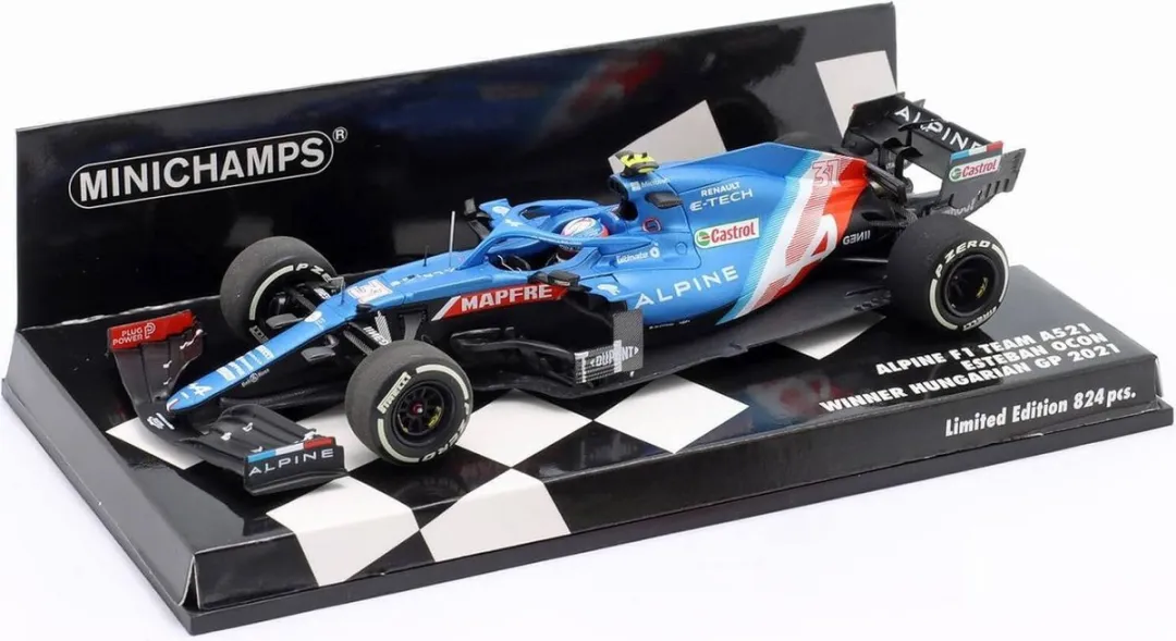 Formule 1 Alpine F1 Team A521 Ocon Winner 2021