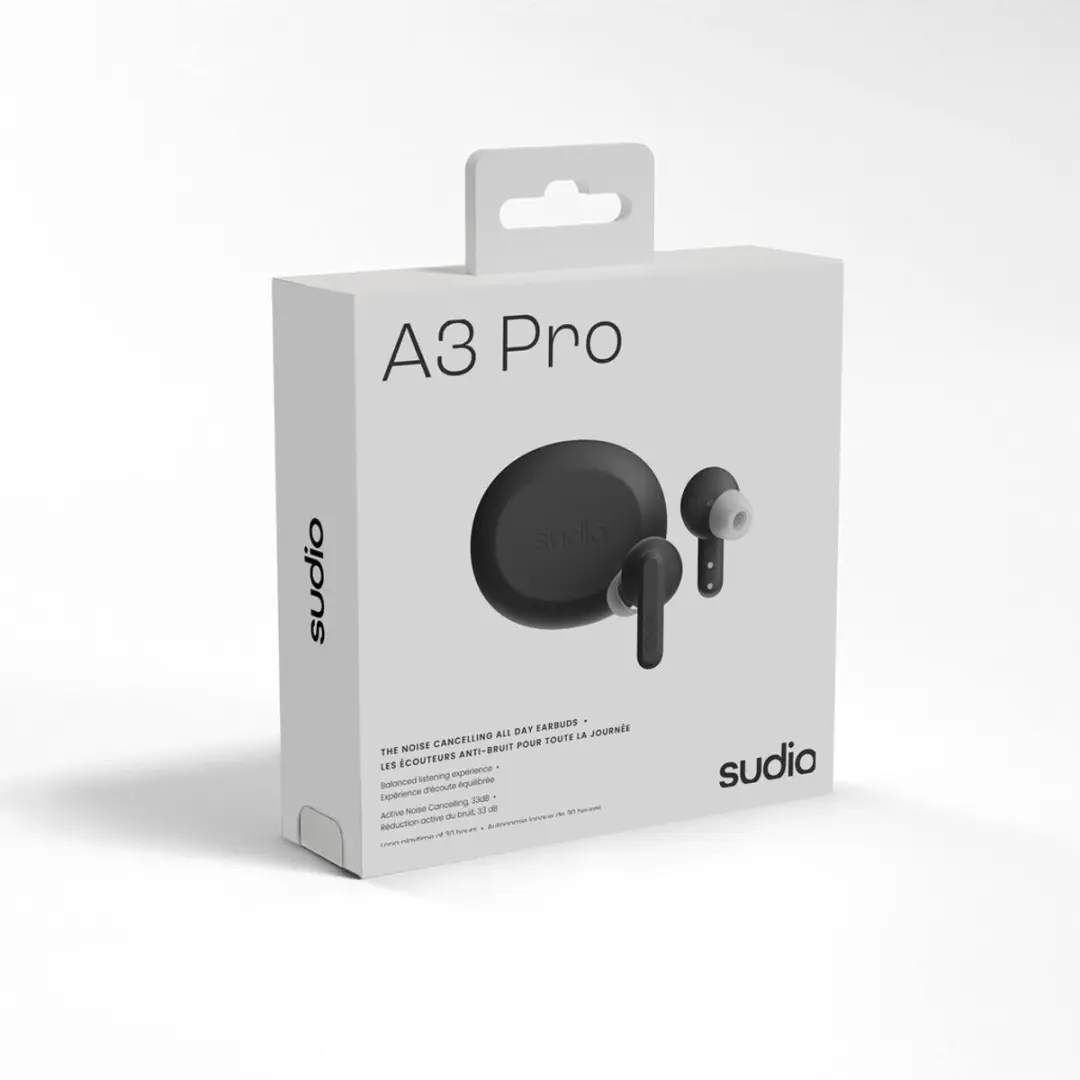 Sudio A3 Pro A3PROBLK Koptelefoon - Zwart - afbeelding 6 van 6