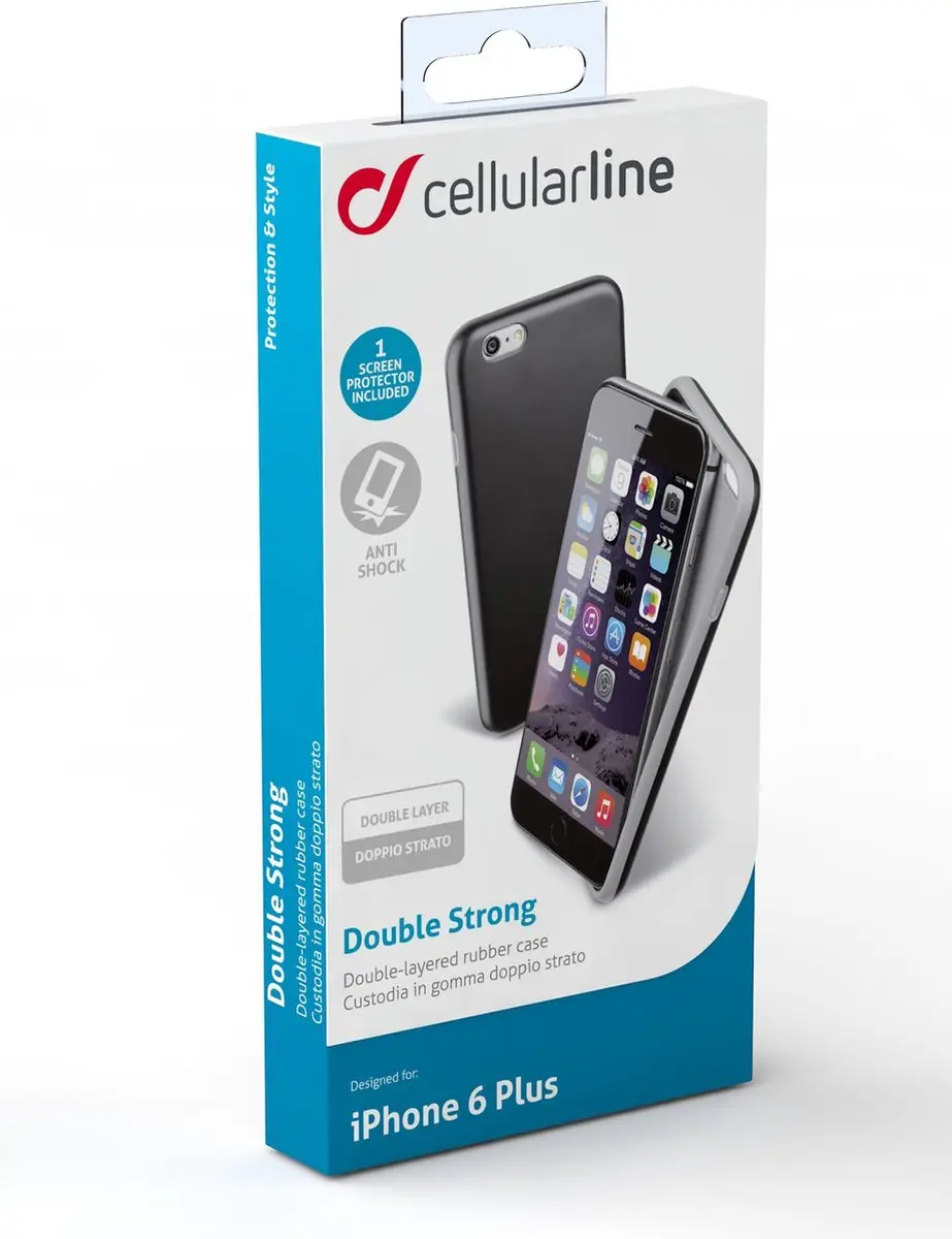 Cellular Line Backcover Double Strong Apple Iphone 6+