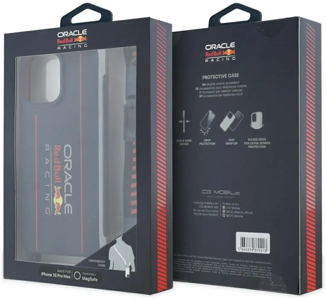 Red Bull Hardcase iPhone 16 Pro Max - MagSafe - afbeelding 2 van 6