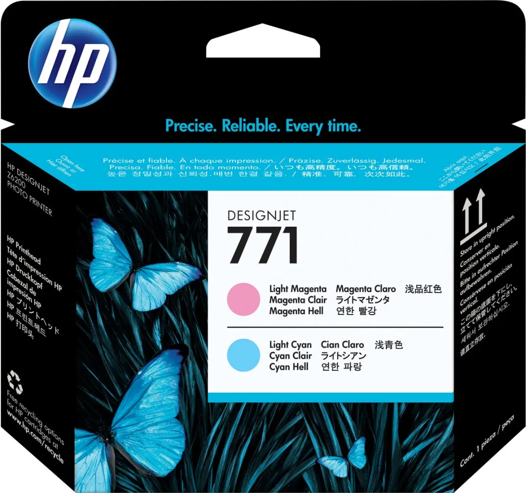 HP 771 Inktcartridge Licht Magenta CE019A