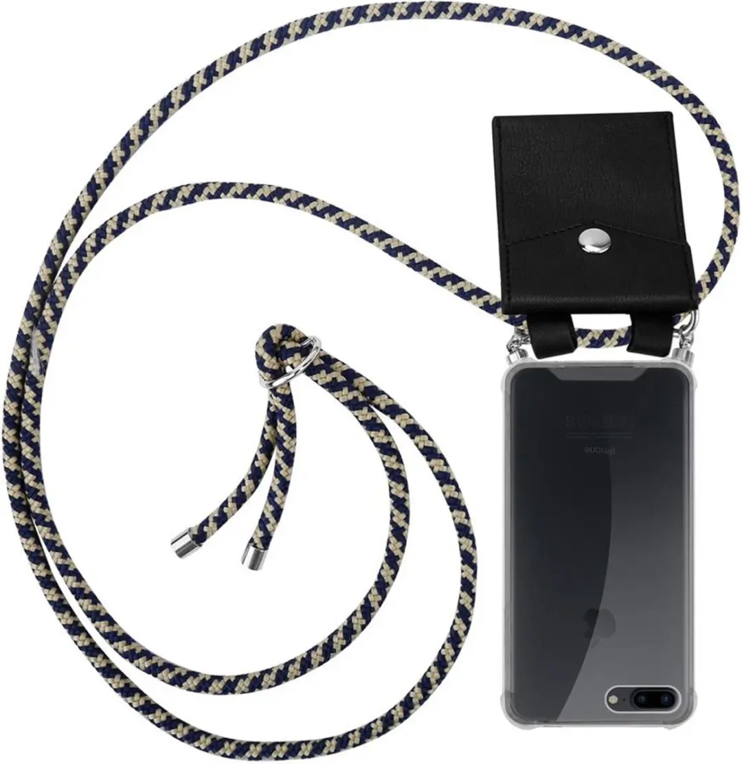 Cadorabo Hoesje geschikt voor Apple iPhone 7 PLUS / 7S PLUS / 8 PLUS in DONKER B