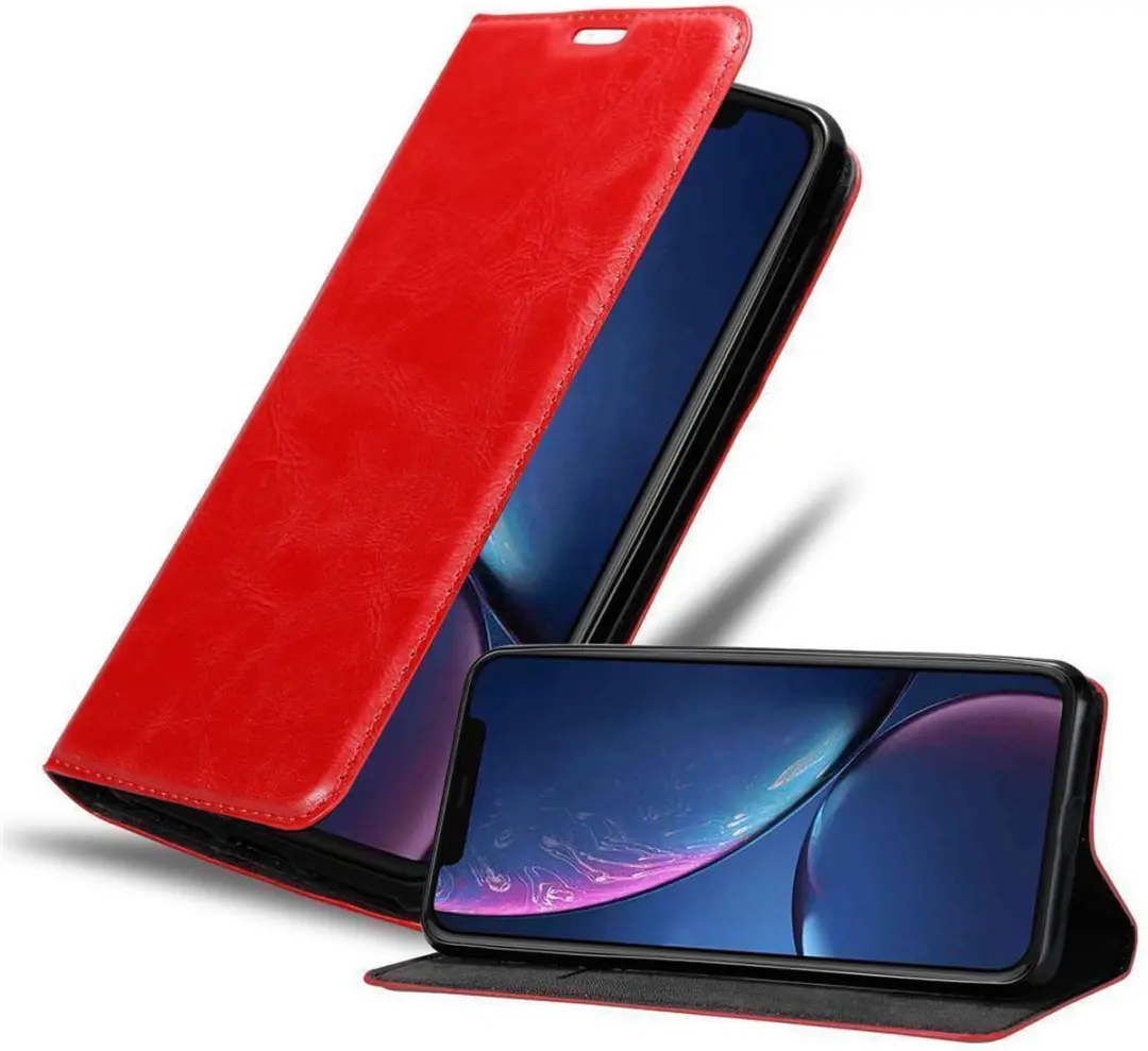Cadorabo Hoesje geschikt voor Apple iPhone 11 PRO MAX in APPEL ROOD