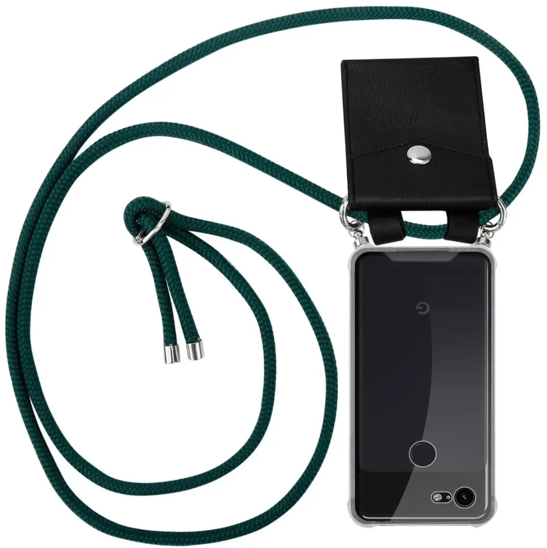 Cadorabo Hoesje geschikt voor Google PIXEL 3 in LEGER GROEN