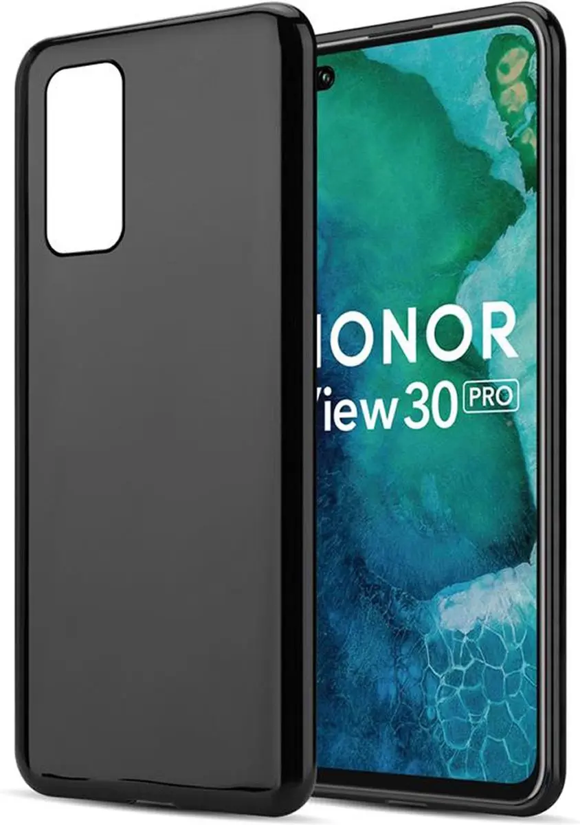Cadorabo Hoesje geschikt voor Honor View 30 PRO in ZWART