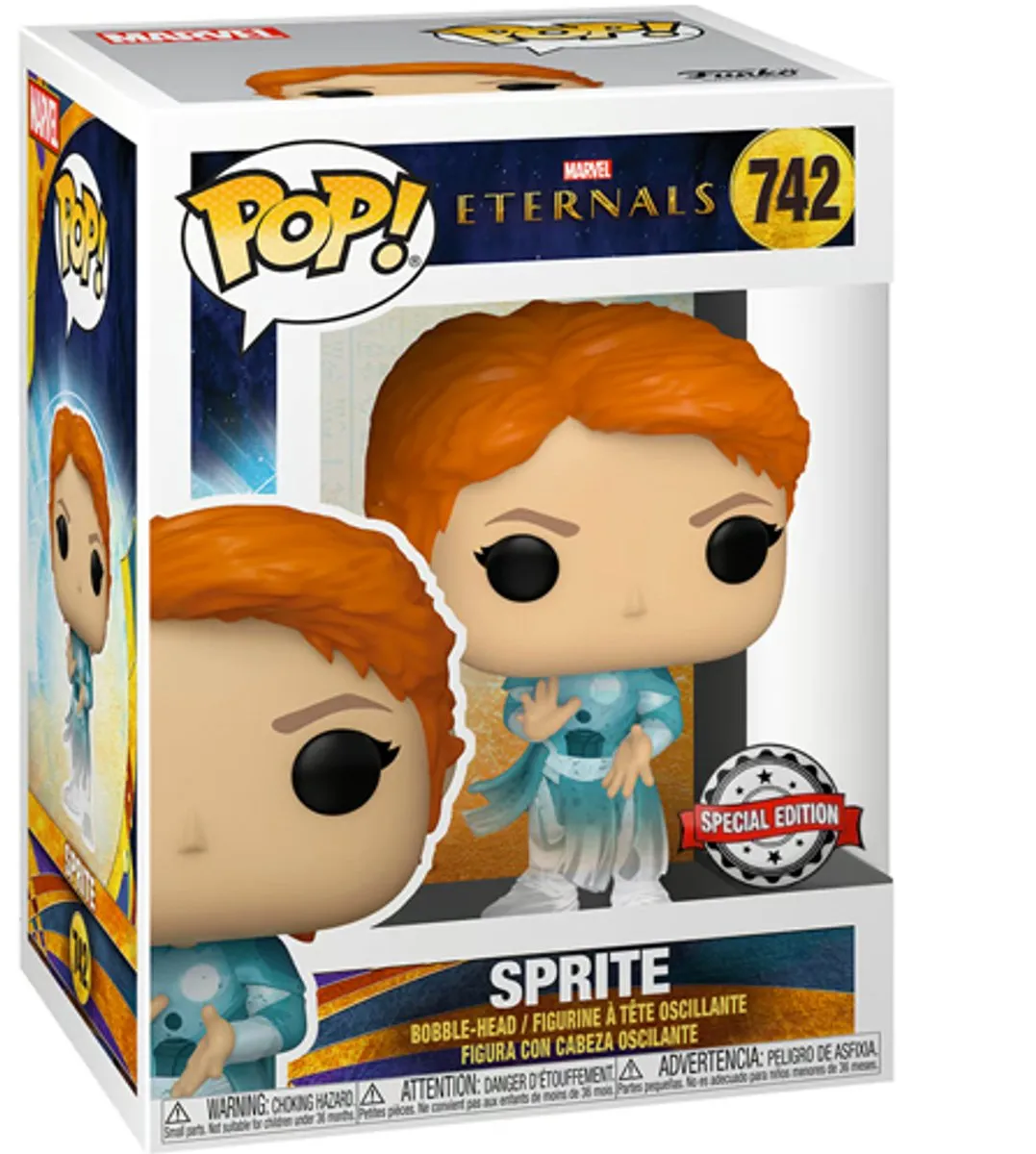 Funko Pop! Marvel Eternals Sprite #742 Special Edition - Multicolor - afbeelding 2 van 3