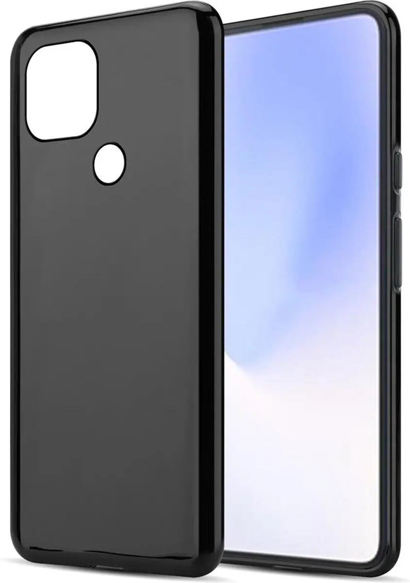 Cadorabo Hoesje geschikt voor Google PIXEL 5 XL in ZWART