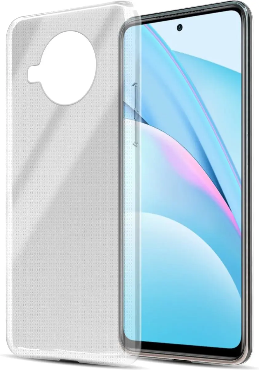 Cadorabo Hoesje geschikt voor Xiaomi Mi 10T LITE in VOLLEDIG TRANSPARANT