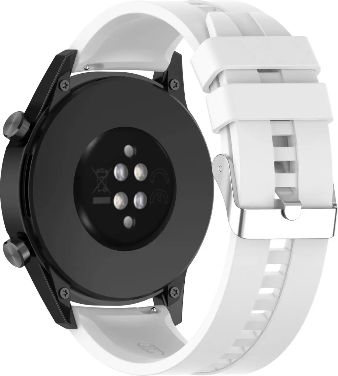Cadorabo Silicone Bandje 20mm geschikt voor Samsung Galaxy Watch 42mm / S2 Class