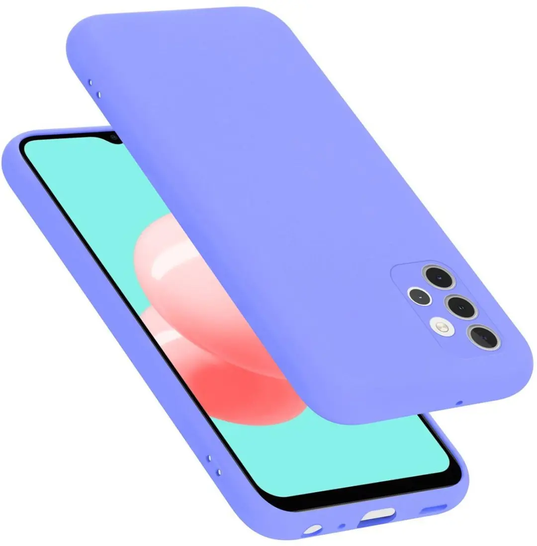 Cadorabo Hoesje geschikt voor Samsung Galaxy A32 4G in LIQUID LICHT PAARS