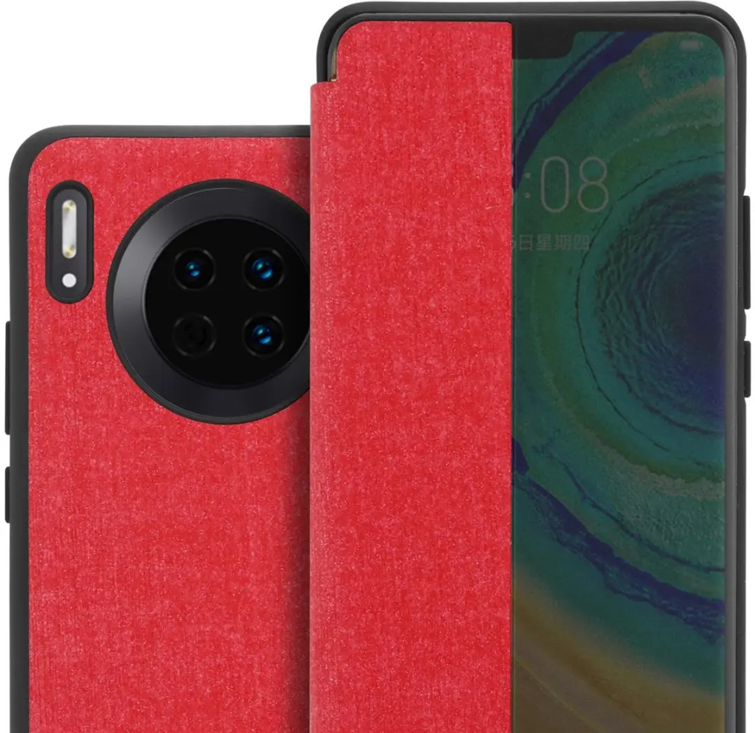 Cadorabo Hoesje geschikt voor Huawei MATE 30 in ROOD