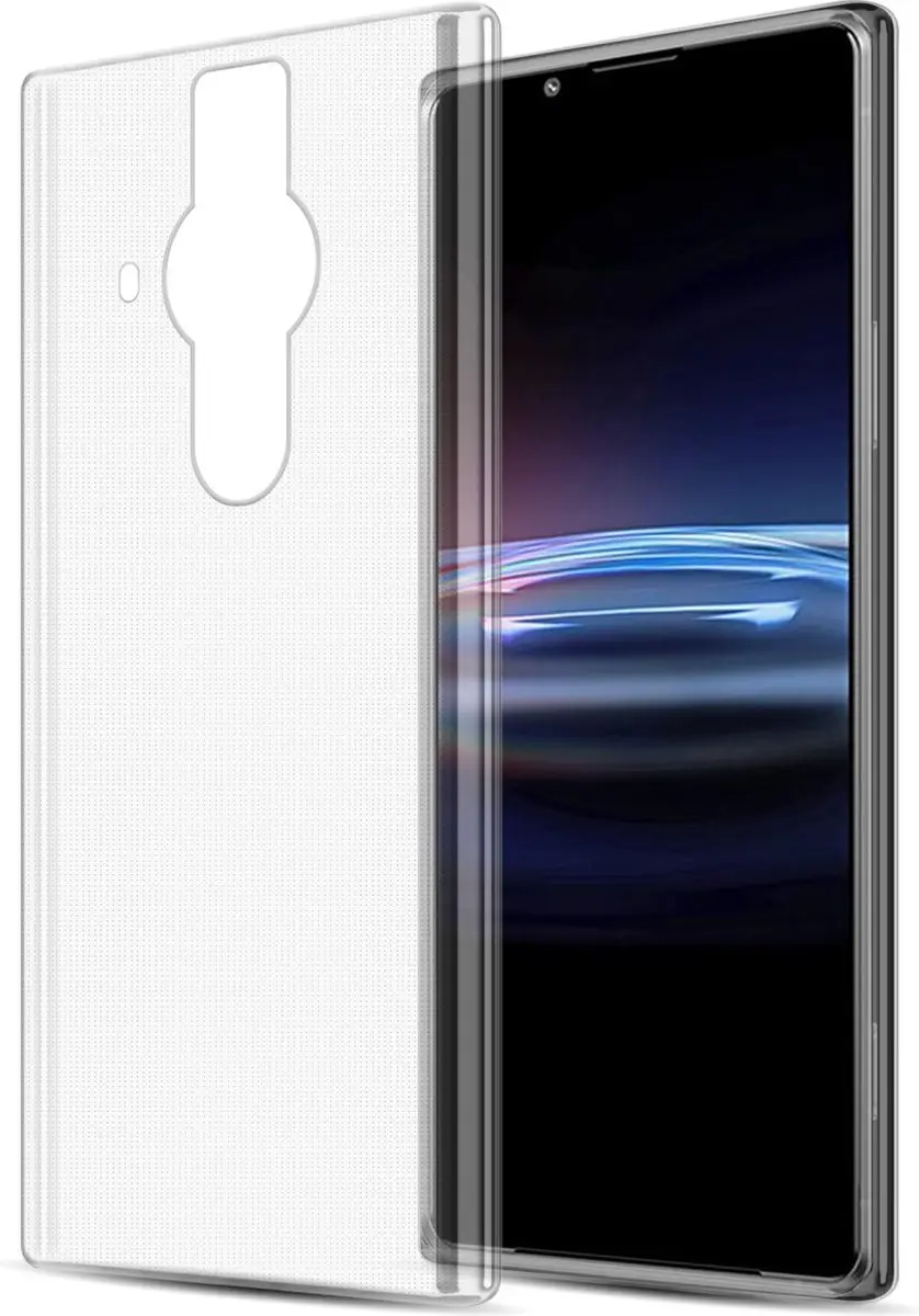 Cadorabo Hoesje geschikt voor Sony Xperia PRO-I in VOLLEDIG TRANSPARANT