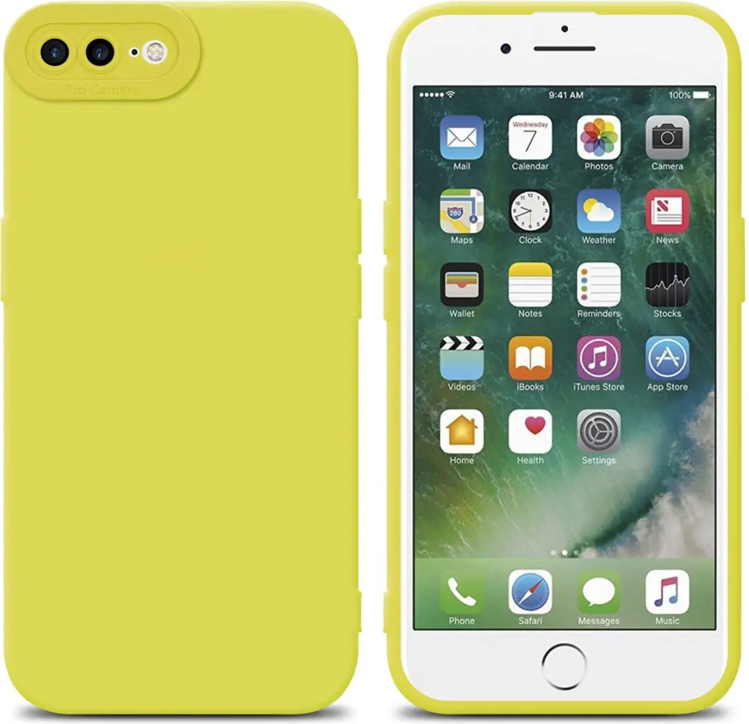 Cadorabo Hoesje geschikt voor Apple iPhone 7 PLUS / 7S PLUS / 8 PLUS in FLUID GE