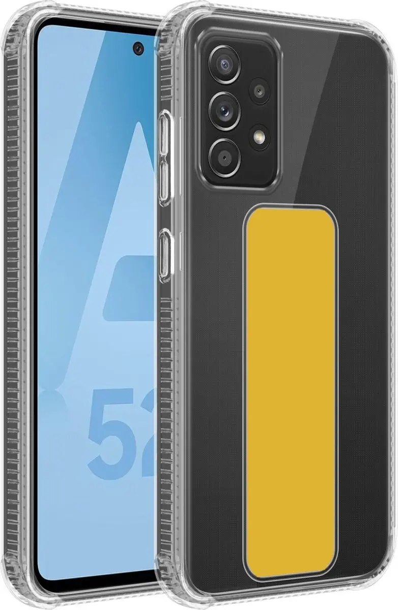 Cadorabo Hoesje geschikt voor Samsung Galaxy A52 (4G / 5G) / A52s in GEEL