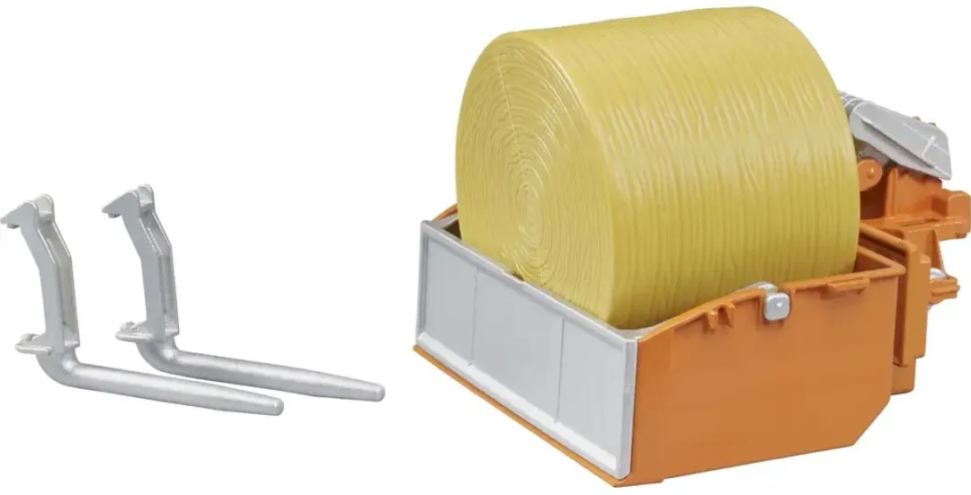 Bruder BF2353 Tractor Laadbak met Vorken - Multicolor - 3-delig