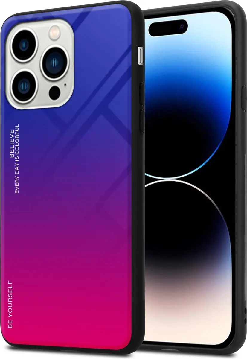 Cadorabo Hoesje geschikt voor Apple iPhone 14 PRO in PAARS